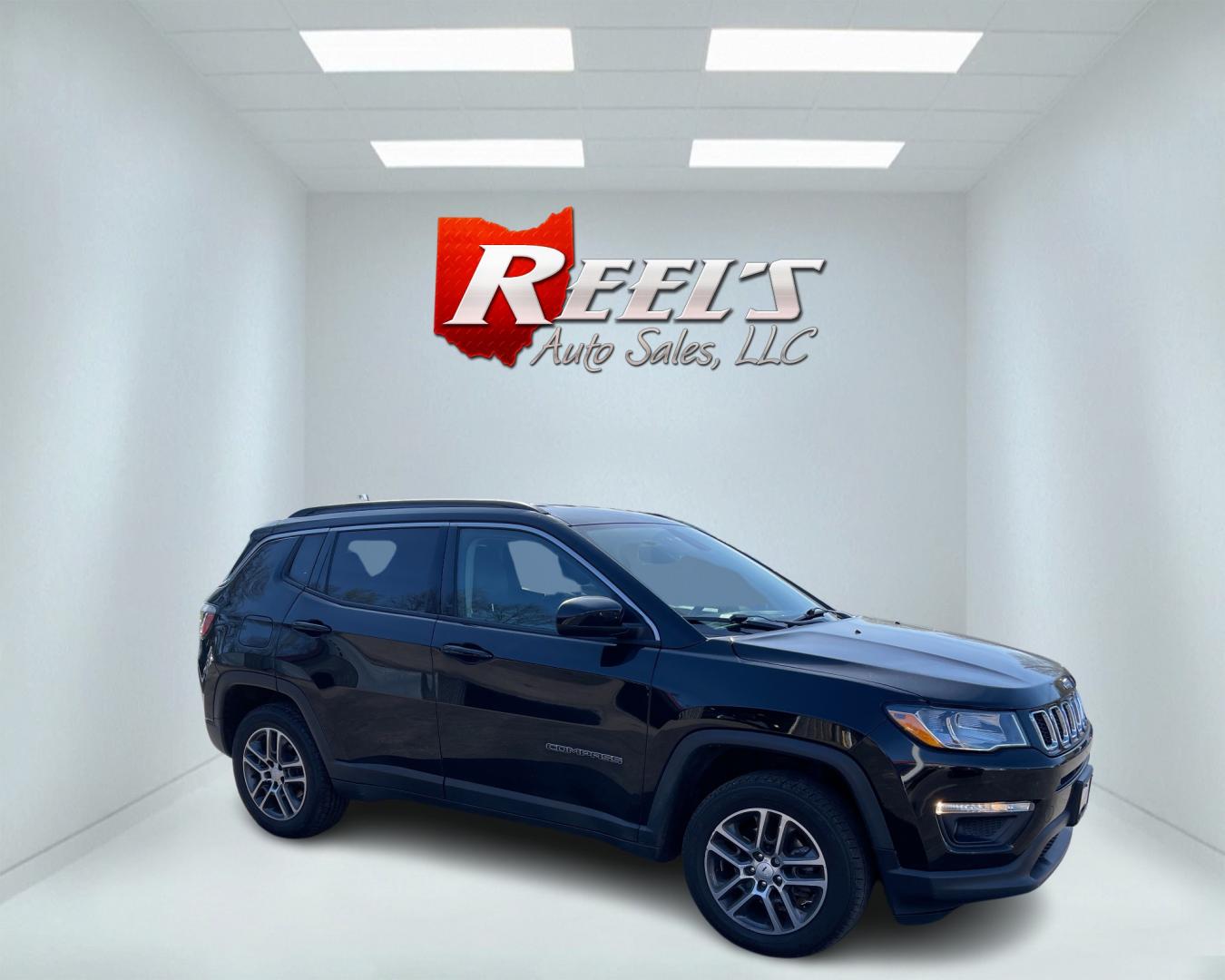 2017 Black /Black Jeep Compass Latitude 4WD (3C4NJDBB9HT) with an 2.4L I4 DOHC 16V engine, 9-Speed Automatic transmission, located at 11115 Chardon Rd. , Chardon, OH, 44024, (440) 214-9705, 41.580246, -81.241943 - This 2017 Jeep Compass Latitude 4WD is a capable and well-equipped compact SUV. It features a 2.4L I4 MultiAir engine paired with a 9-speed automatic transmission, delivering a smooth driving experience enhanced by Auto Start/Stop technology. Convenience features include push-button start, remote st - Photo#3